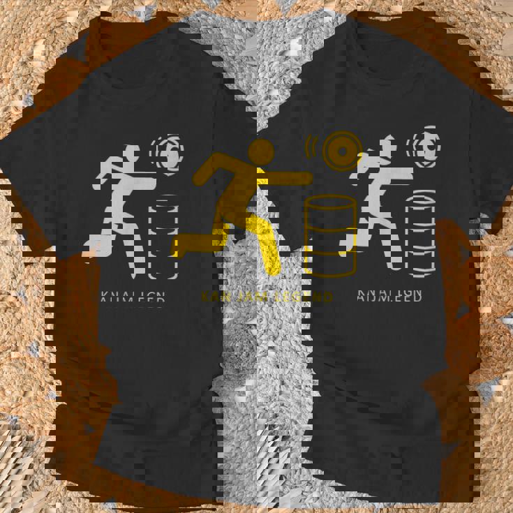 Kan Jam レジェンド ディスクトス アウトドアゲーム Tシャツ 高齢者への贈り物