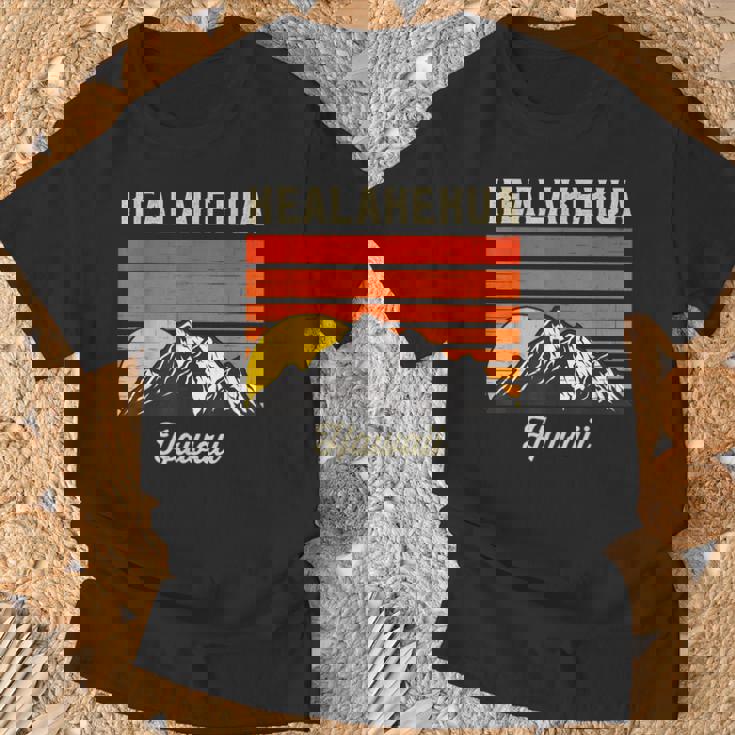 Kealakekua ハワイ レトロ ハワイアンアイランド Tシャツ 高齢者への贈り物