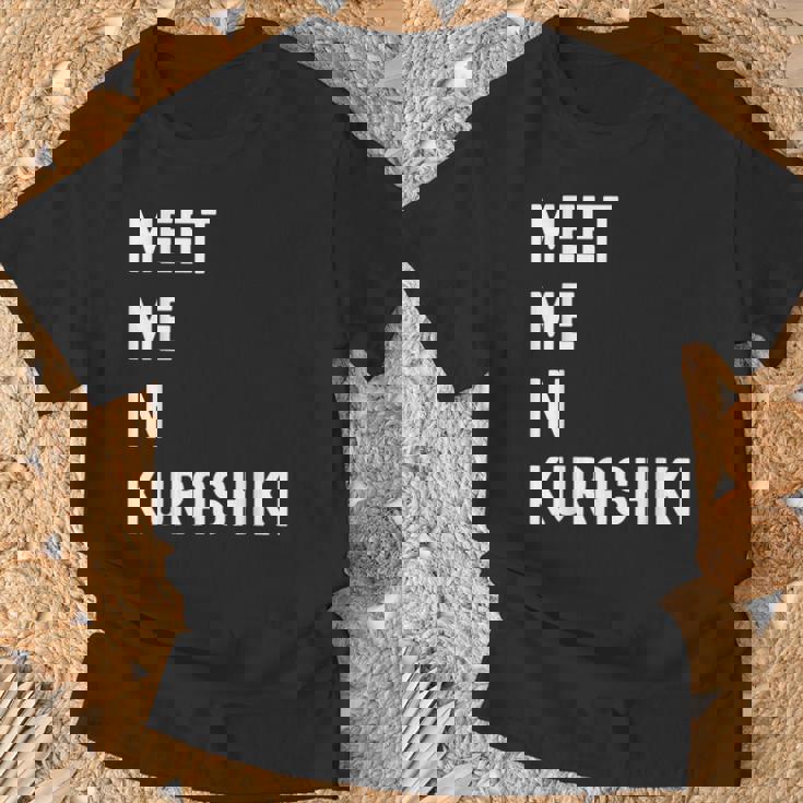 Kurashiki Chugoku で会いましょう 日本 Tシャツ 高齢者への贈り物