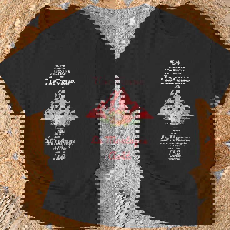 La Montagne Août T-Shirt Cadeaux pour les vieillards