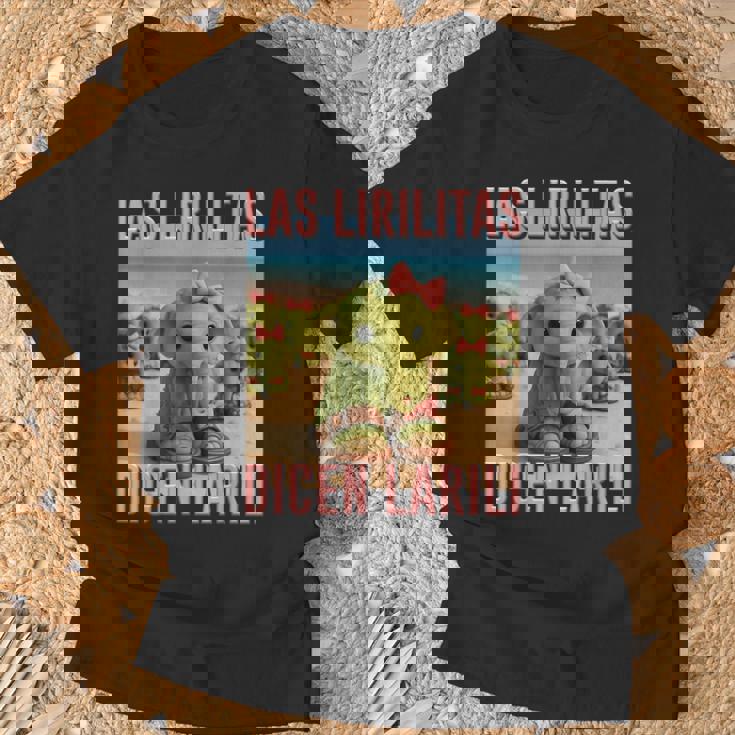 Las Lirilitas Dicen Larili イタリアン ブレイン モンスター Ai キッズ Tシャツ 高齢者への贈り物