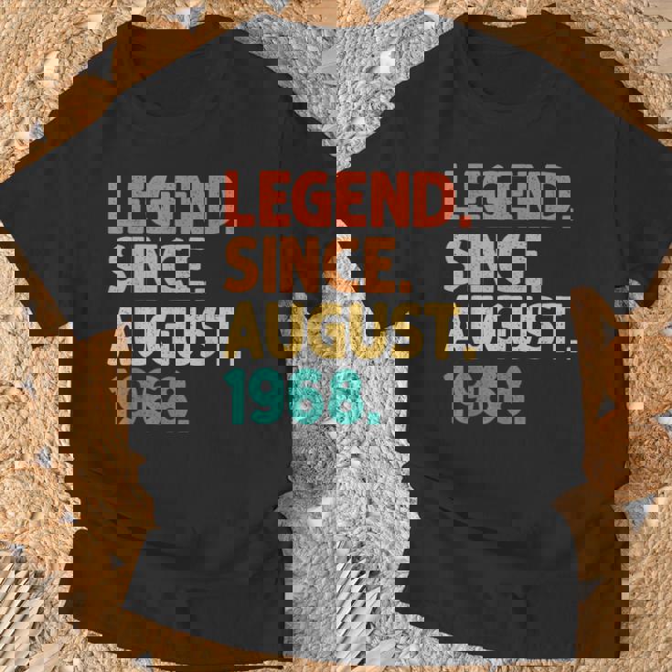 Legendince August 1968 Birthdayintage 1968 Tシャツ 高齢者への贈り物