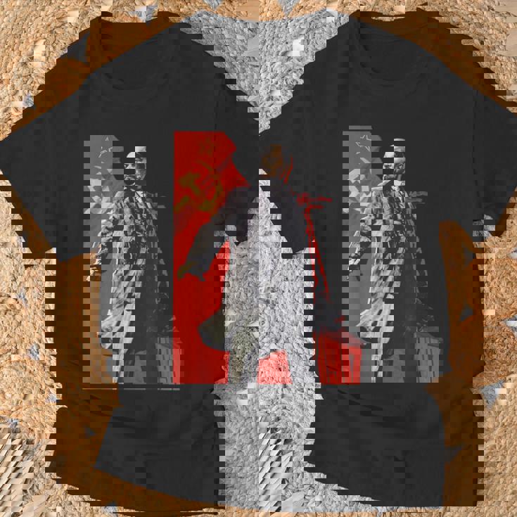 Lenin Forever ソビエト連邦 ソ連 ロシア レトロ ヴィンテージ ジャージ Tシャツ 高齢者への贈り物