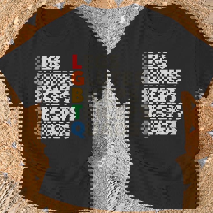 Lgbtq ラッツ 大臀筋 上腕二頭筋 上腕三頭筋 大腿四頭筋 ジム リフティングウェイト Tシャツ 高齢者への贈り物