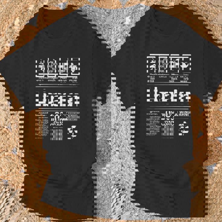 Librarian 面白い図書館ギフト Tシャツ 高齢者への贈り物