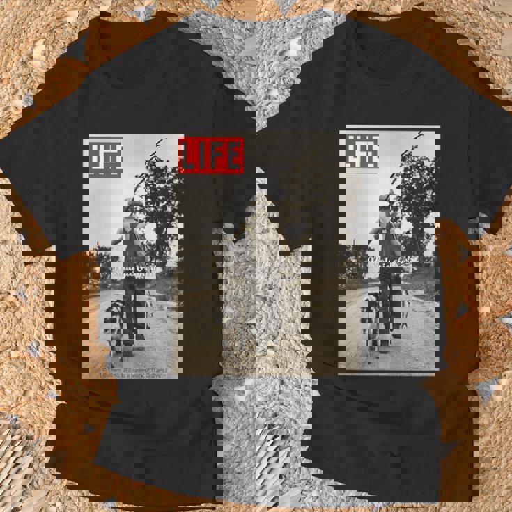 Life Picture Collection _ Nostalgic America 01 Tシャツ 高齢者への贈り物