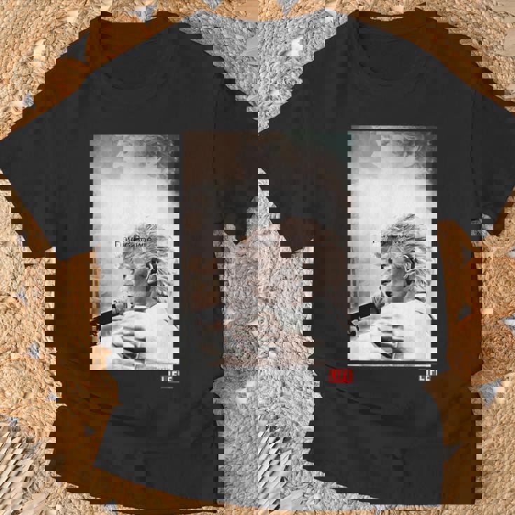 Life Picture Collection _ デヴィッド・ボウイ3 Tシャツ 高齢者への贈り物