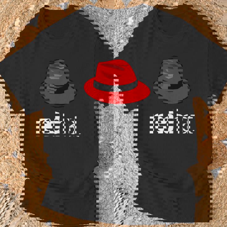 Linuxレッドハット愛好家tシャツペンギンタックスオープンソースos Tシャツ 高齢者への贈り物