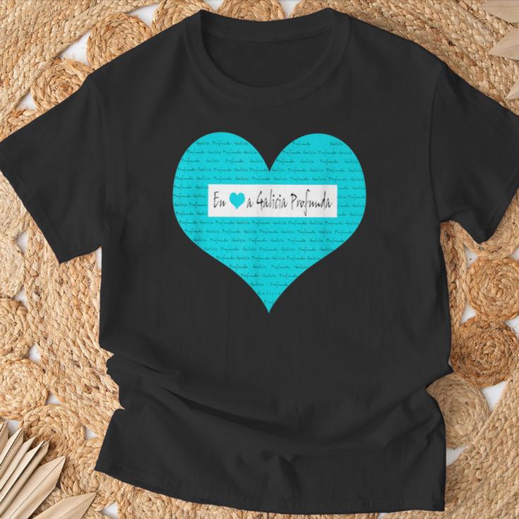 I Love Deep Galicia Diseños Divertidos Para Regalar Camiseta unisex Regalos para ancianos