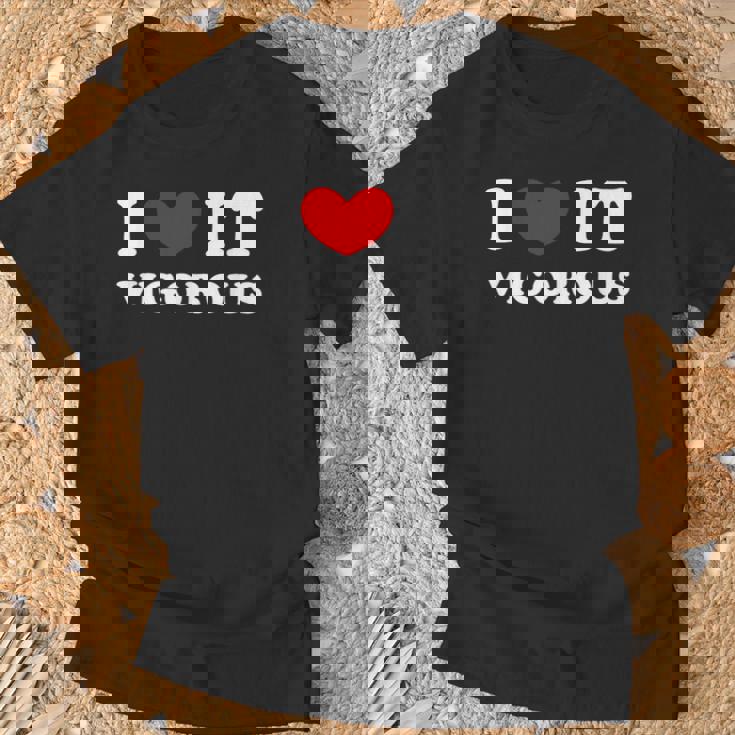 I Love Itigorous 私はそれが元気であるのが大好きです Tシャツ 高齢者への贈り物