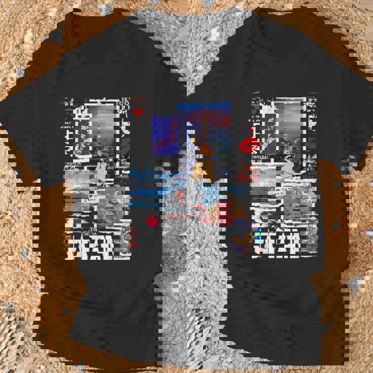 I Love Japan Culture Enjoy Cool Japan Landmarks Photos Tシャツ 高齢者への贈り物