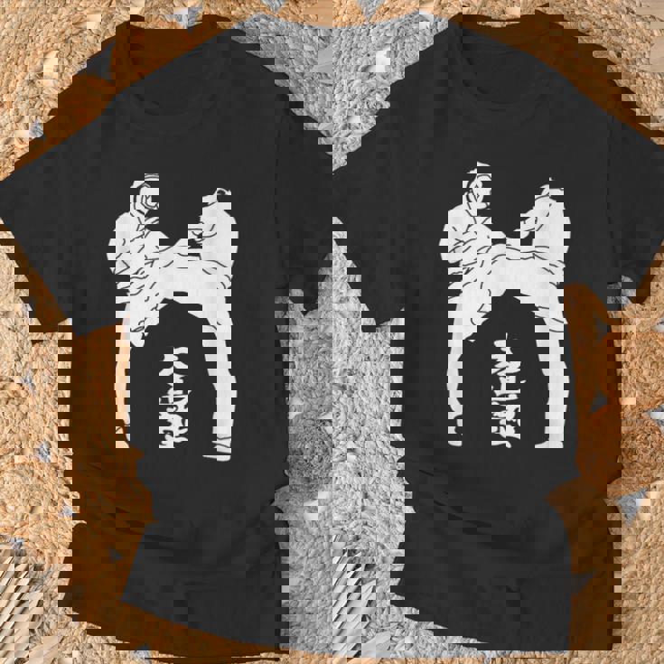 I Love Kudo 大道塾 空手 工藤 黒帯 日本の工藤 Tシャツ 高齢者への贈り物