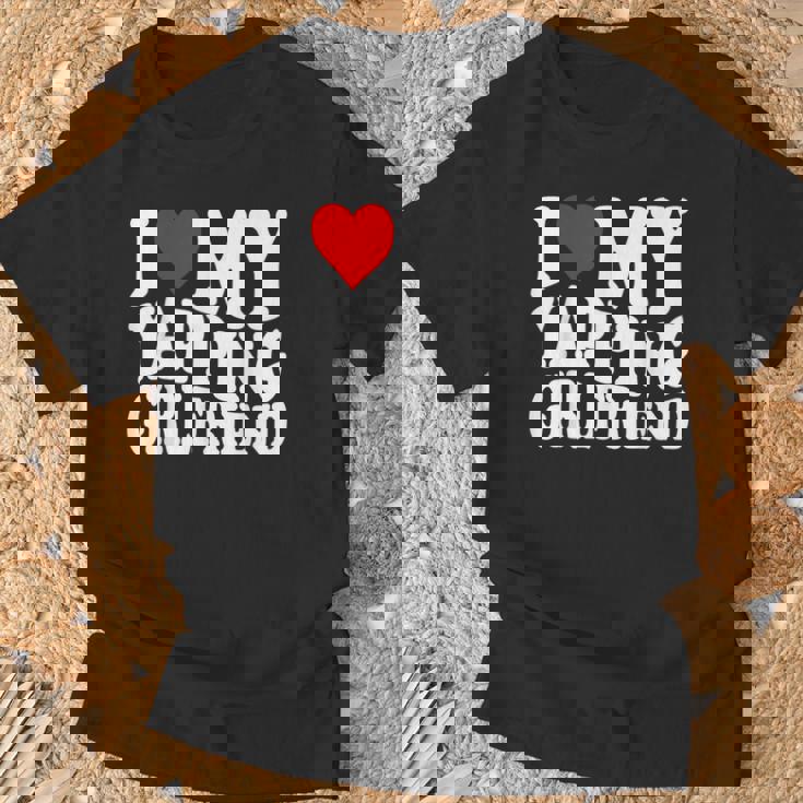 I Love My Yapping Girlfriend Tシャツ 高齢者への贈り物