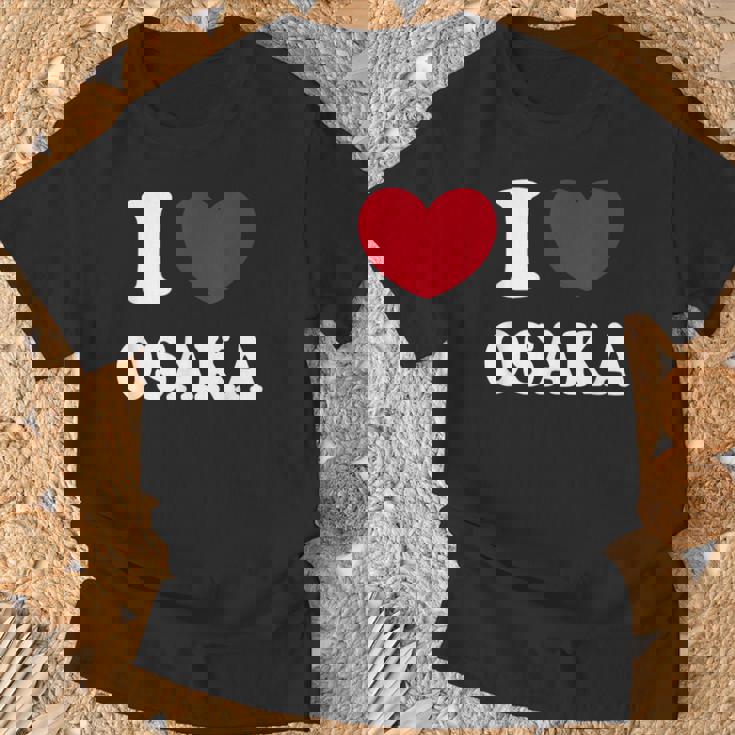 I Love Osaka アイ・ラブ大阪 Tシャツ 高齢者への贈り物