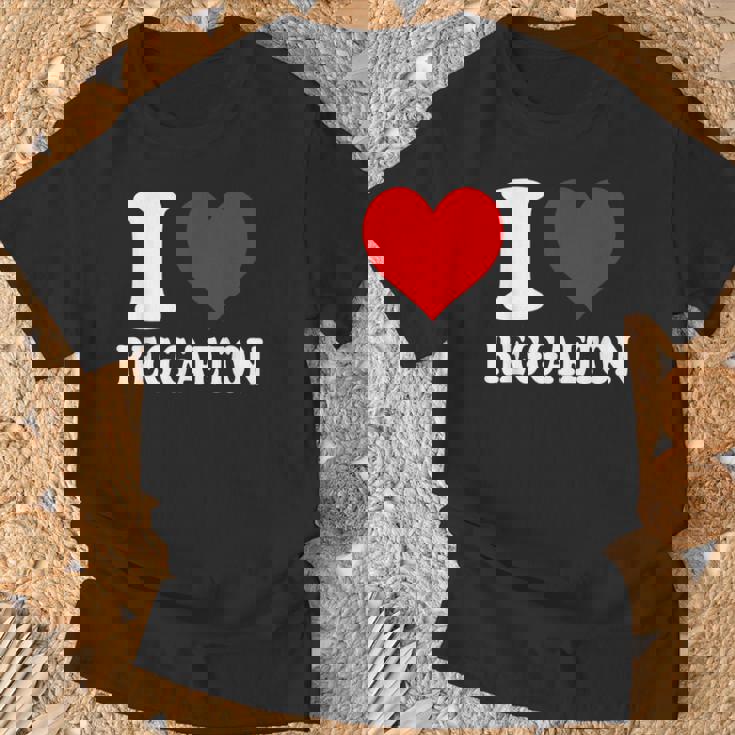 I Love Reggaeton Music Tシャツ 高齢者への贈り物