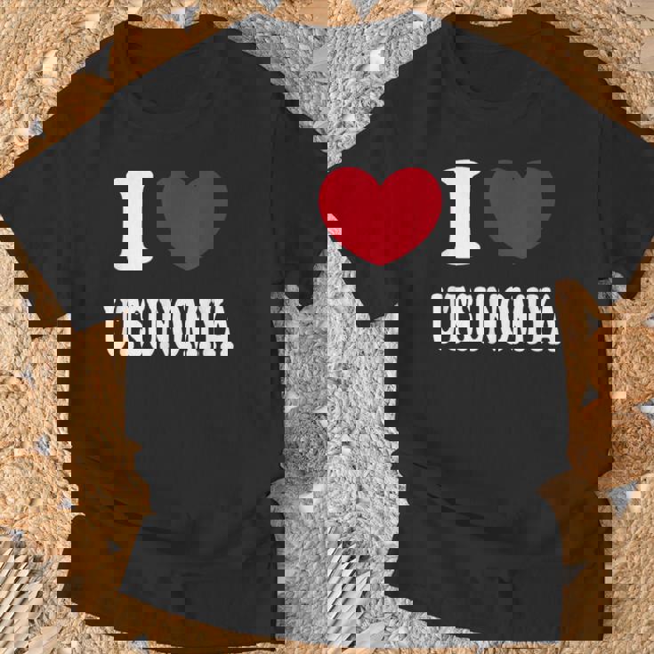 I Love Utsunomiya 宇都宮大好き Tシャツ 高齢者への贈り物