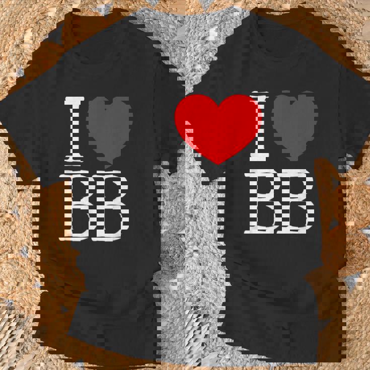 I Love ハート Bb Tシャツ 高齢者への贈り物