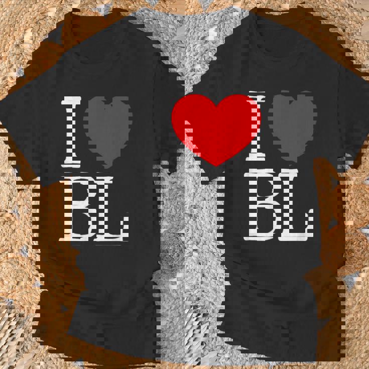 I Love ハート Bl Tシャツ 高齢者への贈り物