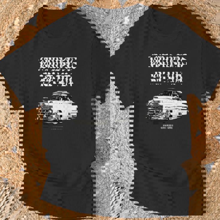 Lowrider's Porida Kustom リードそり ホットロッド マッスルカー Tシャツ 高齢者への贈り物
