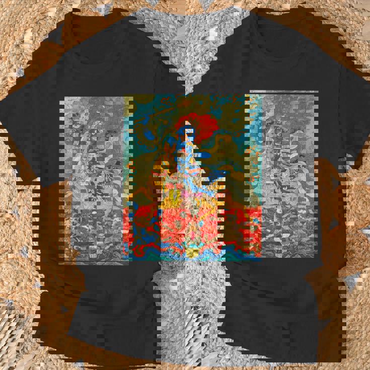 Magzor Gyalmo チベット仏教 タンカ 曼荼羅 仏教 Tシャツ 高齢者への贈り物