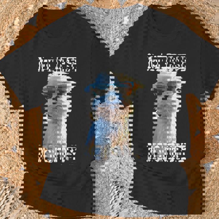 Maltese Mommyマルチーズ ママ 犬 お母さん 母の日 お母さん スウィート・マルチーズ Tシャツ 高齢者への贈り物