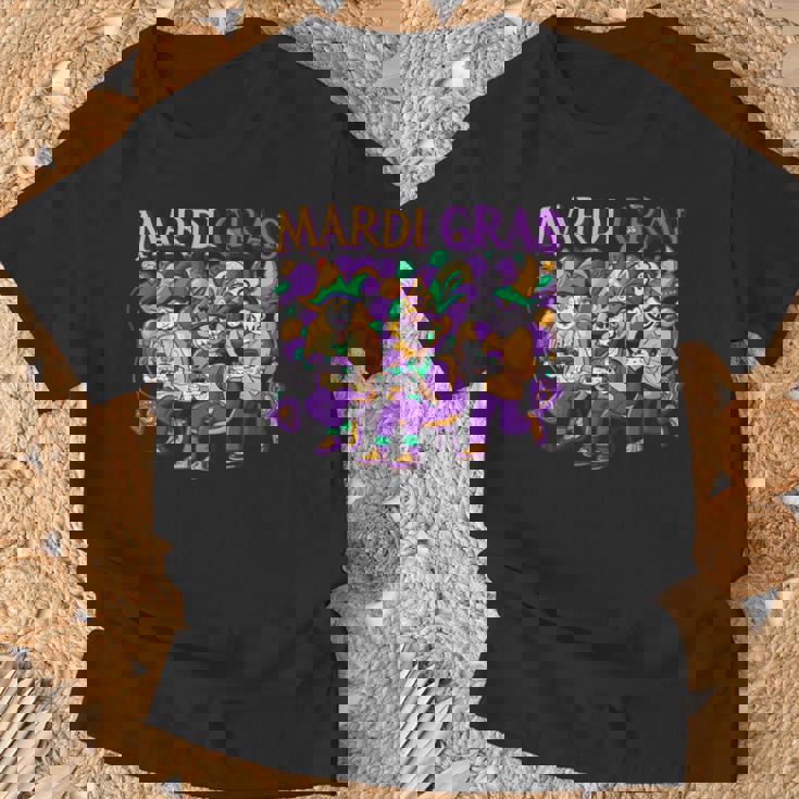 Mardi Gras ビデオゲームコントローラー シェア スチームフレンズ Tシャツ 高齢者への贈り物