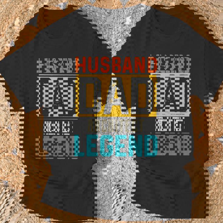 Marito Papà Architetto Leggenda Festa Del Papà Architetti Maglietta Regalos para ancianos