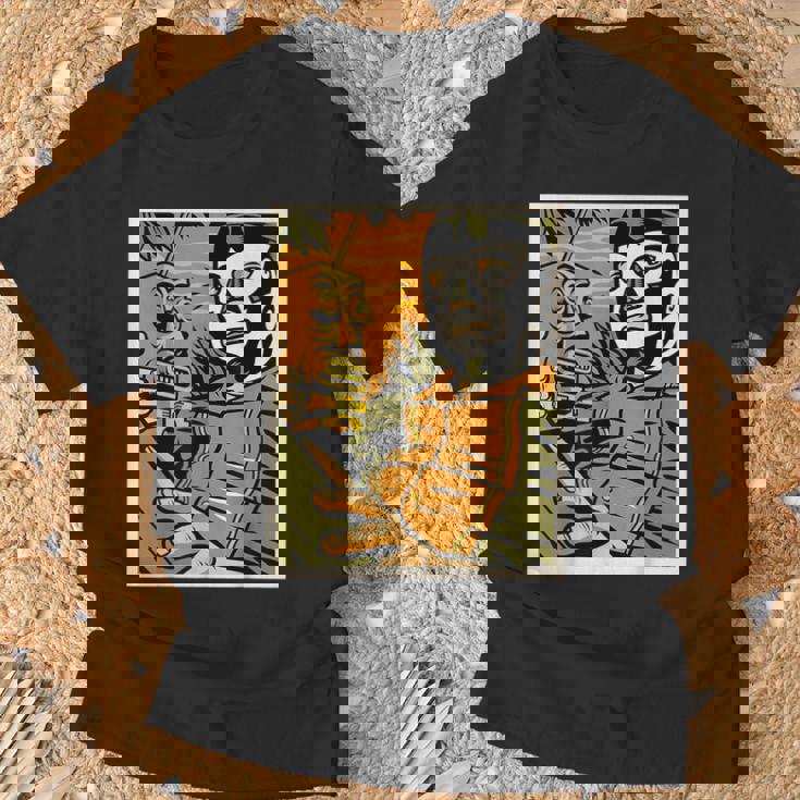 Mex-Art デーモンブルルチャリブレ メキシカンレスラーレジェンド Tシャツ 高齢者への贈り物