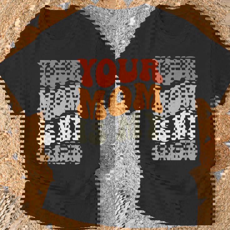Your Mom Is My Cardio Groovy Palestra Allenamenti Regali Per Papà Maglietta Regalos para ancianos