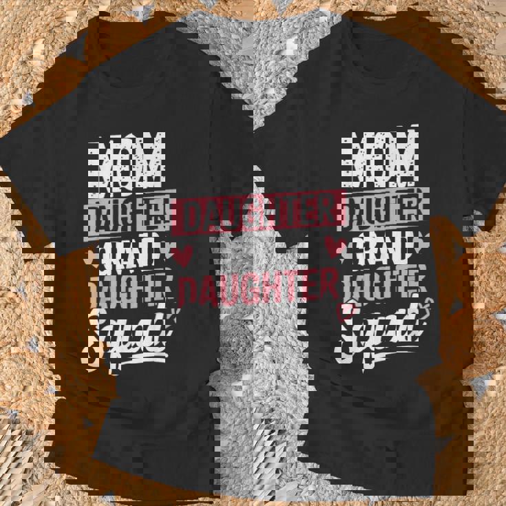 Mom Daughter Granddaughterquad マッチングママ 母の日 Tシャツ 高齢者への贈り物