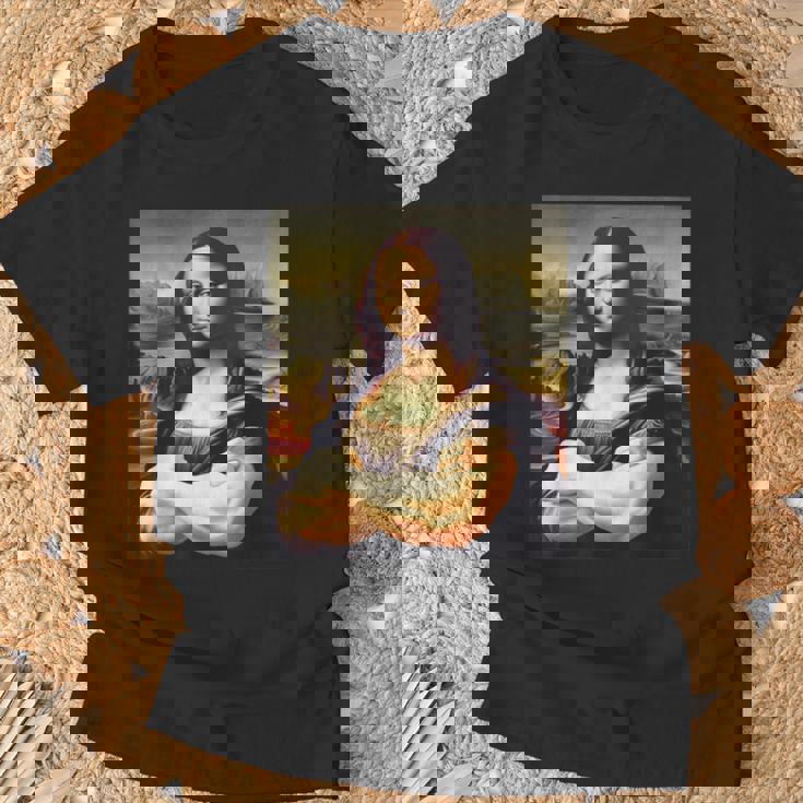 Mona Lisa Bodybuilding Mona Lisa Muscle Gym Workout Tシャツ 高齢者への贈り物
