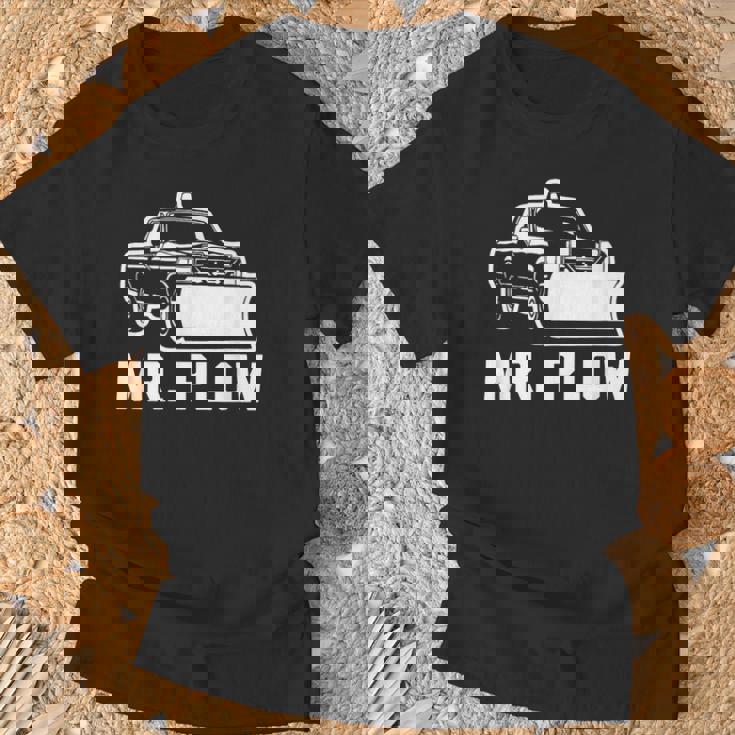 Mr Plow 面白い 皮肉なノベルティプラウトラック Tシャツ 高齢者への贈り物