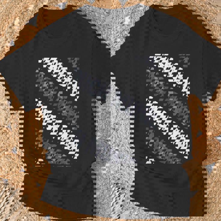 Munich Patrón De Camuflaje Gris Camiseta unisex Regalos para ancianos
