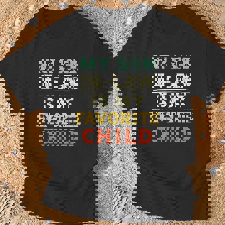 Myon In Law Is My Favorite Child Mothers Fathers Day Tシャツ 高齢者への贈り物