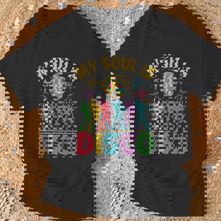 Myoul Is Disco ヴィンテージ 70年代 ダンシング レトロ ダンスミュージック Tシャツ 高齢者への贈り物