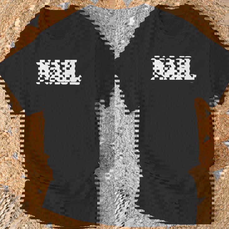 Nah Minimalist Nihilist Pessimist Introvert Graphic 長袖tシャツ Tシャツ 高齢者への贈り物