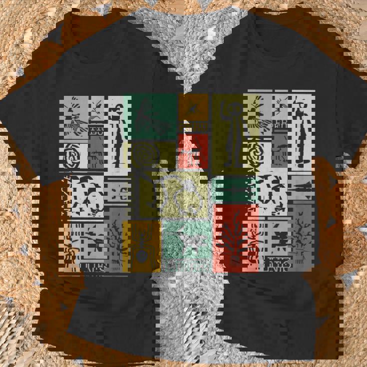 Nazca Linesナスカラインズ ペルージオグリフモンキー 宇宙飛行士 スパイダー レトロ Tシャツ 高齢者への贈り物