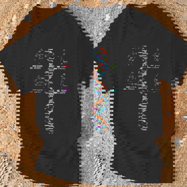 Nerdy Dna Helix 遺伝学 進化 生物学 科学教師 Tシャツ 高齢者への贈り物