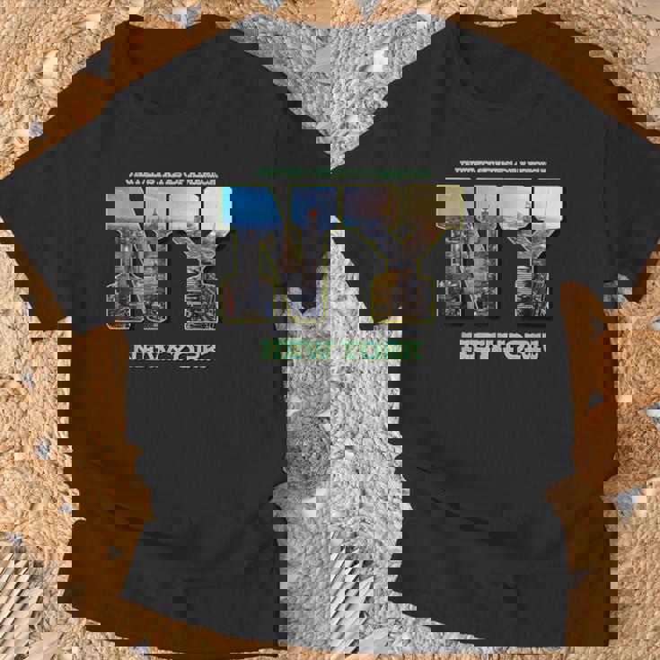 New York Citykyline Outfit I Love New York New York City Tシャツ 高齢者への贈り物