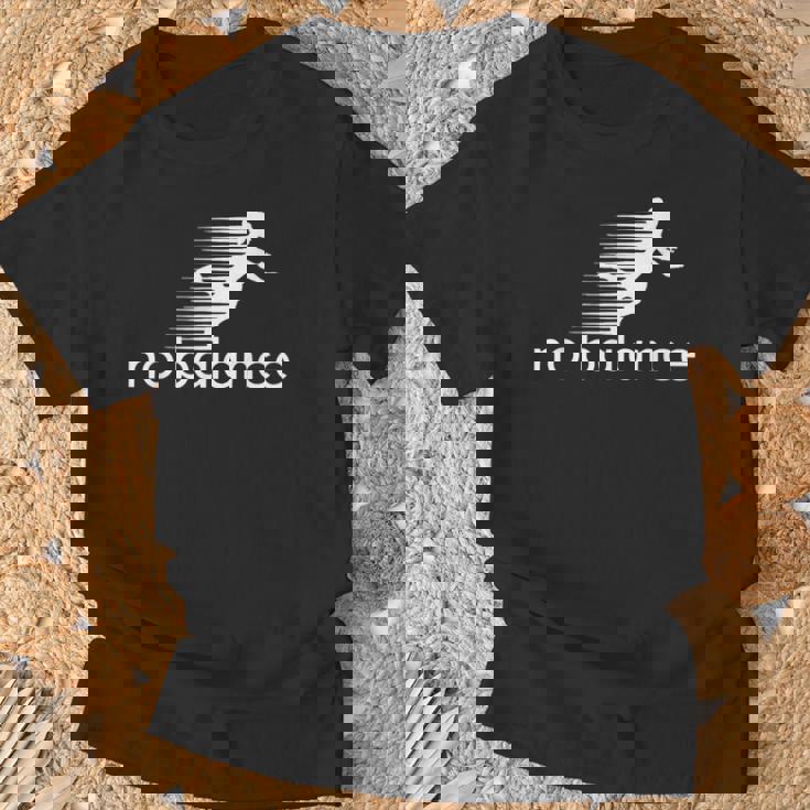 No Balance Girl スポーツとユーモアのための面白いパロディデザイン Tシャツ 高齢者への贈り物