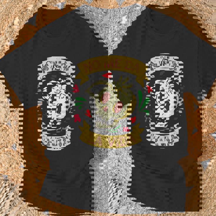 No Me Da Laida Diseño Divertido Hombres Y Es 2025 Camiseta unisex Regalos para ancianos
