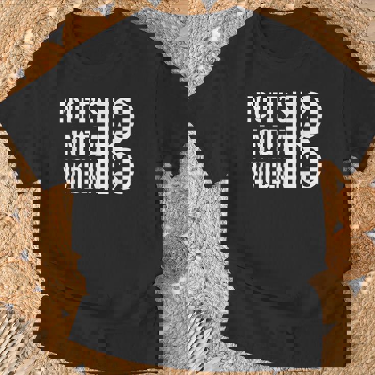 No It's Not Aiolin ヴィオラ アルト記号 ギフト ヴィオラ 恋人 プライド Tシャツ 高齢者への贈り物