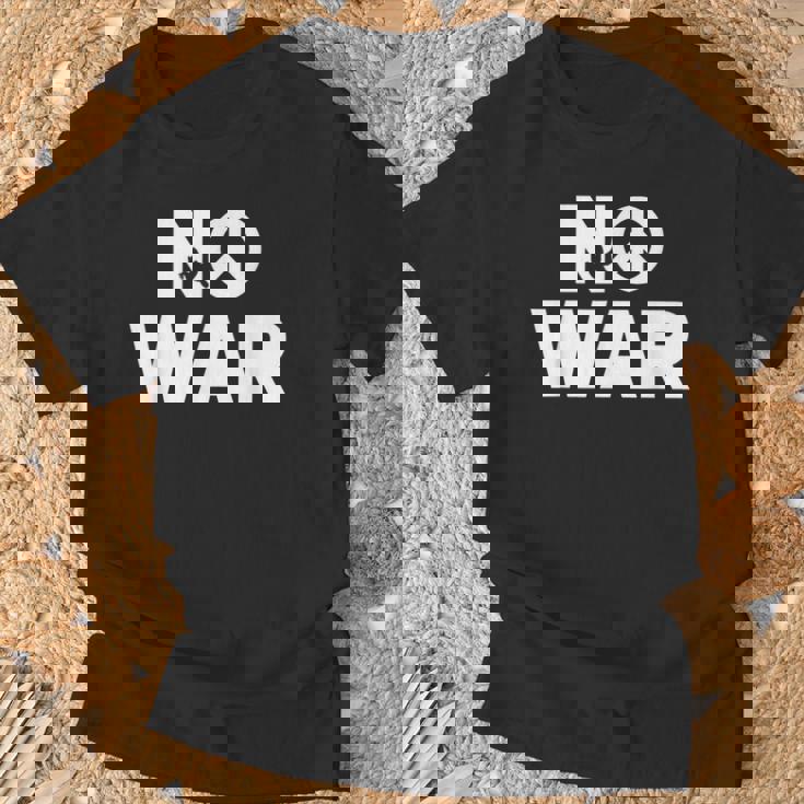 No War Peace No War No WarNo War Tシャツ 高齢者への贈り物