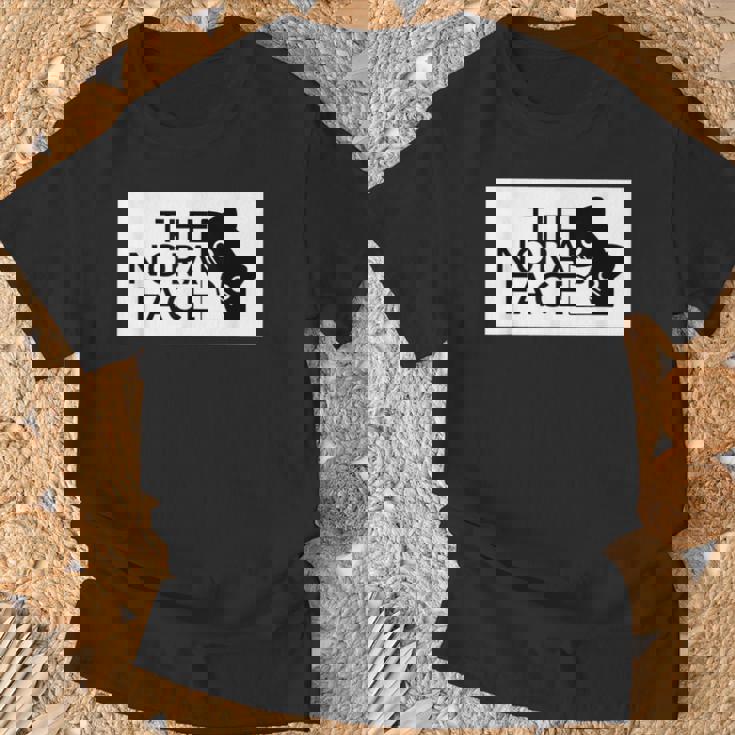 The Nora Face ザ・ノラ・フェイス『ノラネコさん』猫 ハチワレ パロディ ゆるくて かわいい 面白 Tシャツ 高齢者への贈り物