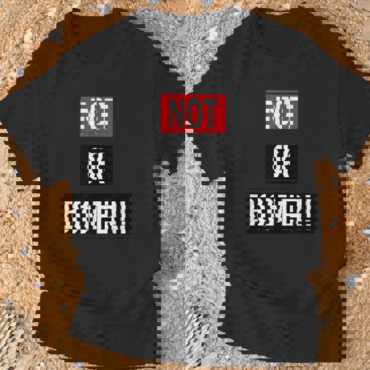 Not Ok Boomer Tシャツ 高齢者への贈り物