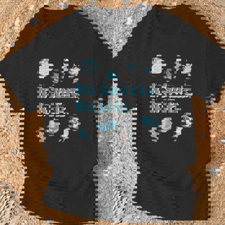 Noweetsno Life２ スイーツ 洋菓子 和菓子 別腹 カラフル かわいい メンズ レディース キッズ Tシャツ 高齢者への贈り物