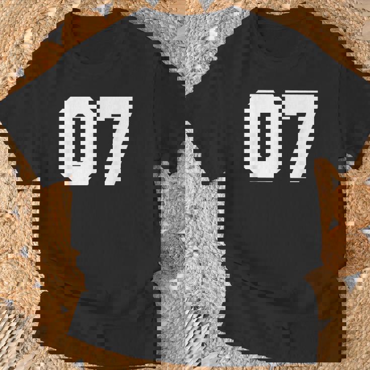 Number 07Ports Jersey Player 07 7 Fan Front Printarsity Tシャツ 高齢者への贈り物