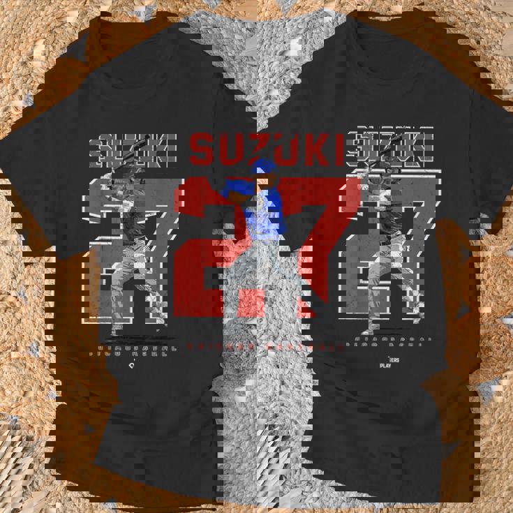 Number And Portraiteiyauzuki Chicago Mlbpa Tシャツ 高齢者への贈り物