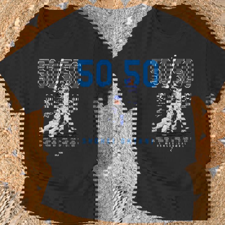 Ohtani 50-50 Club Legendhohei Ohtani Los Angeles Mlbpa Tシャツ 高齢者への贈り物