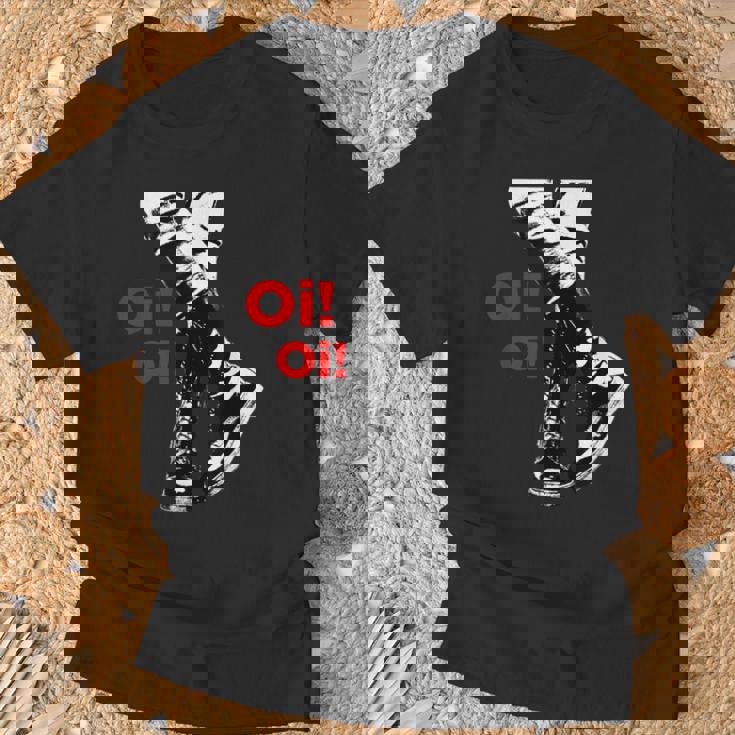 Oi Oi Oikinhead、Ska、ストリートパンク、ハードコアパンク Tシャツ 高齢者への贈り物